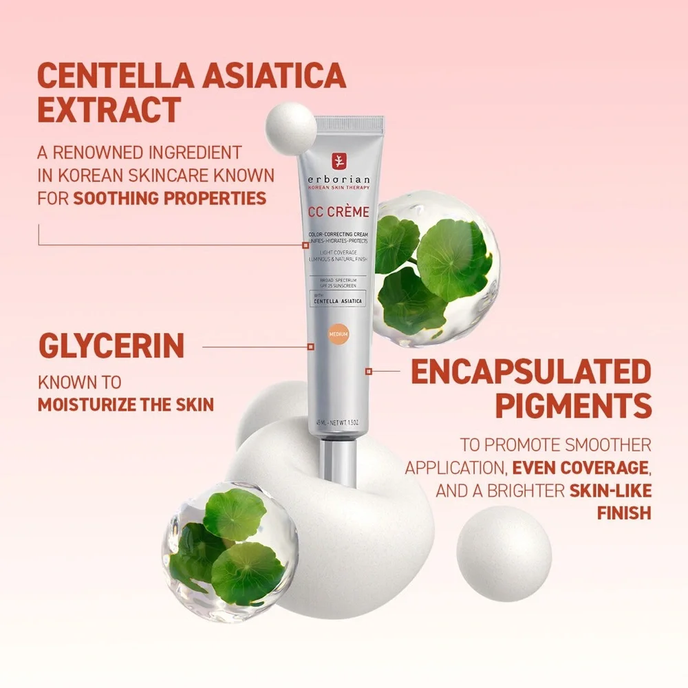 CC Cream Fair (Clair) with Centella Asiatica